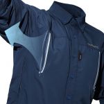 Футболка Shimano Airventi Fishing Shirts SH-099N Синий XL (EU. L)